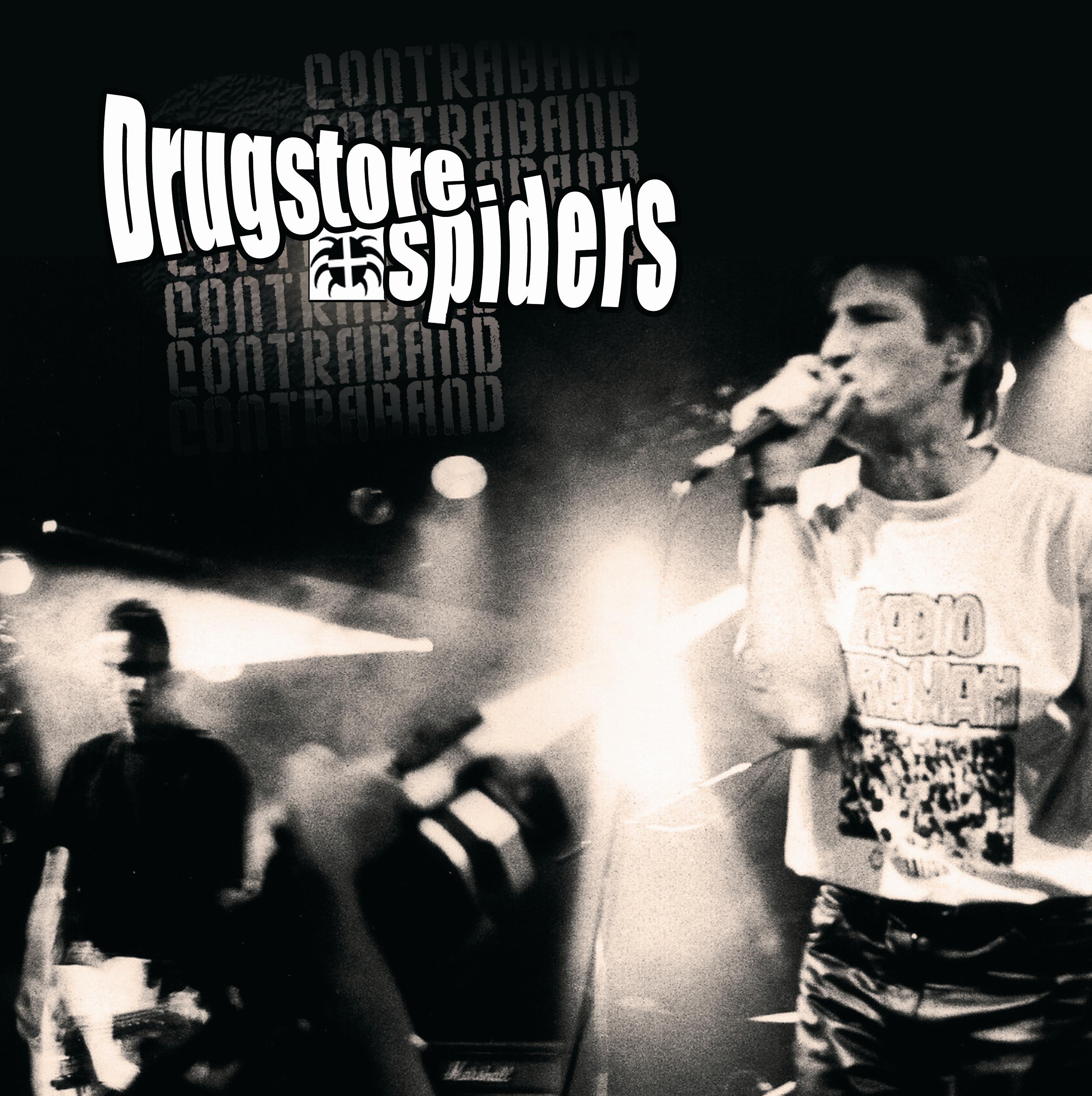 DRUGSTORE SPIDERS "Contraband" LP + insert